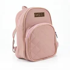 Mini Bolsa Mochila Feminina Pequena Estilosa Para Dia Dia Passeio