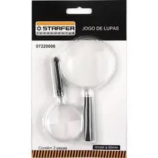 Jogo de Lupa com 2 peças 50MM/65MM Starfer 07220006