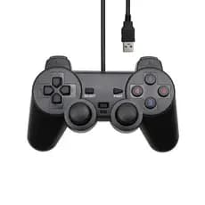 Controle de Jogo Usb Dual Shock Analógico Pc Computador Windows