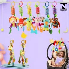 Mobile para Berço - Brinquedo Sensorial - Mordedor - Chocalho para Bebê - Brinquedo Infantil