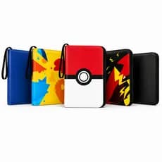 Fichário Cartas Pokémon 400 Cards Com 50 Folhas Premium Album Porta Cartas