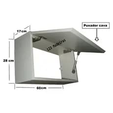 Nicho com Porta Basculante, Quarto, Cozinha, Banheiro Lavanderia...