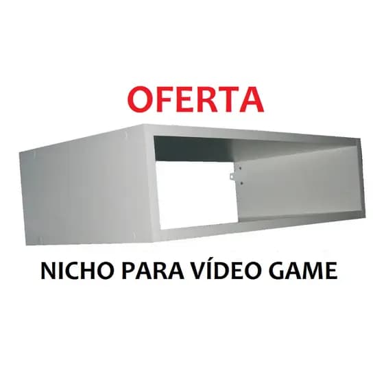 Nicho Para Aparelho Dvd, Blu-ray, Vídeo Game 55lx30px15acm