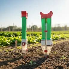 Plantadeira Milho Soja Matraca Automática Duplo Reservatório