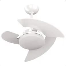 Ventilador De Teto Aventador 3 Pás Branco 130w 60hz