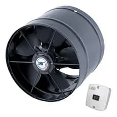 Ventilador Exaustor Axial Industrial Grafite Bivolt