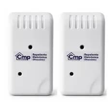 Kit Com 2 Repelentes Eletrônicos Ultrassônicos CMP Rome Bivolt Repele Pernilongos Baratas Morcegos