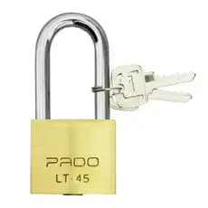 Cadeado com Haste Longa SM LT-4550MM Dourado Pado 51000623