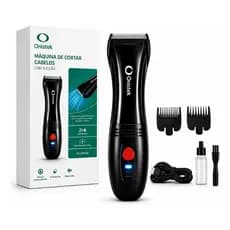 Máquina De Cortar Cabelo Onistek Sem Fio Com Sucção