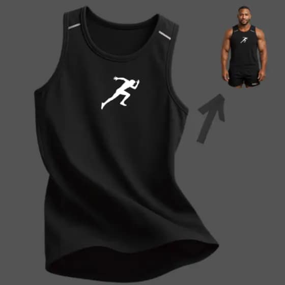 Regata Masculina Dry Fit Estampada Esportiva Academia Corrida Cores Sortidas