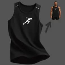 Regata Masculina Dry Fit Estampada Esportiva Academia Corrida Cores Sortidas
