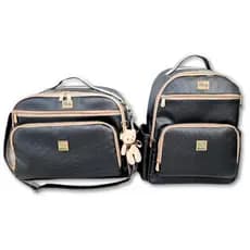 Kit Bolsa Mala Maternidade Bebe Enxoval Grande PERSONALIZADA + Mochila + Trocador - Linha Austin