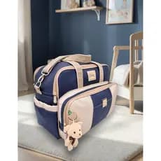Bolsa Maternidade Grande Bebê Personalizada com Nome Miellu - Linha Deluxe