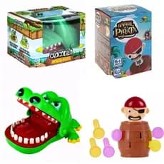Brinquedo Infantil Jacaré Morde Dedo Crocodilo Dentista Menino Menina