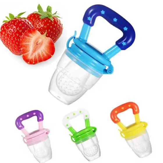 Porta Frutinha para Bebê Alimentador Infantil Colher Dosadora