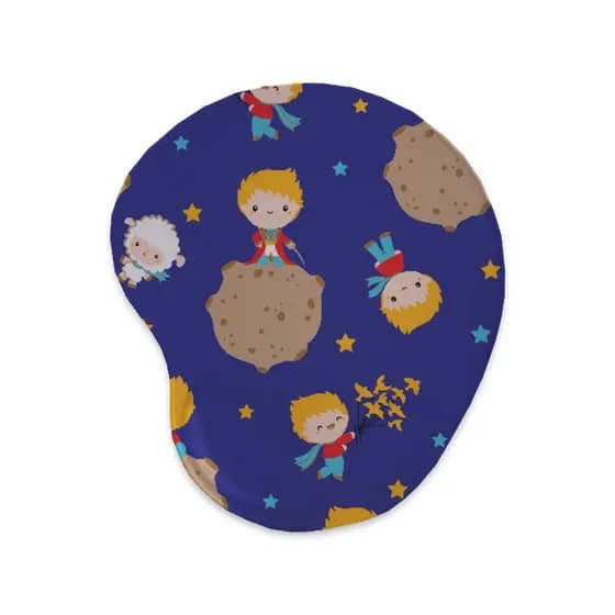 Mousepad – O Pequeno Príncipe - Ergonômico Apoio De Punho Pulso