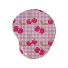 Mousepad – Frutas Cereja - Ergonômico Apoio De Punho Pulso