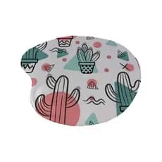 Mousepad – Cactos - Ergonômico Apoio De Punho Pulso