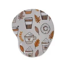 Mousepad – Café - Ergonômico Apoio De Punho Pulso