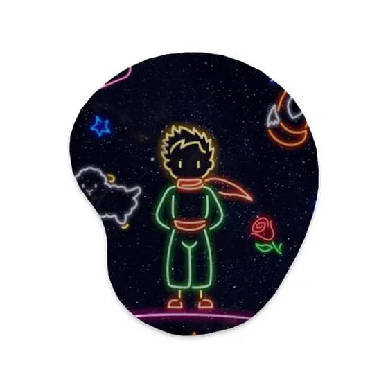 Mousepad – O Pequeno Príncipe - Ergonômico Apoio De Punho Pulso