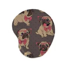 Mousepad – Dog Cachorros - Ergonômico Apoio De Punho Pulso