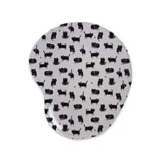 Mousepad – Gatos - Ergonômico Apoio De Punho Pulso