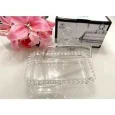 Manteigueira Pearl Bolinha Grande Cristal Wolff