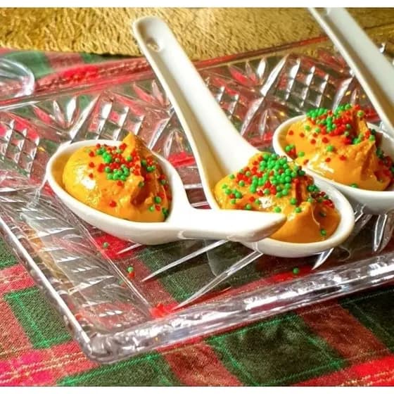 Kit 6 Colheres Finger Food Para Petiscos Porcelana Branca