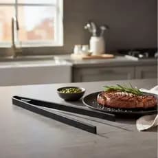 Pinça Culinaria Profissional De Silicone Para Cozinha Frituras