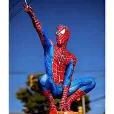 Fantasia Cosplay Homem Aranha Filme Tobey Clássico Traje Luxo Várias Versões