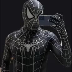 Fantasia Cosplay Homem Aranha Venom Tobey Filme versões PS4 PS5 GAME Para Festas Eventos e Carnaval