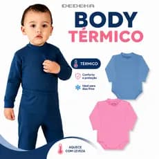 Body Térmico Dedeka Gola Alta Ótima Qualidade do RN até o 3