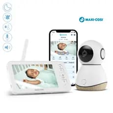 Babá Eletrônica Câmera Bebê Monitor See Pro Maxi Cosi Visão Noturna HD Wi-fi Áudio