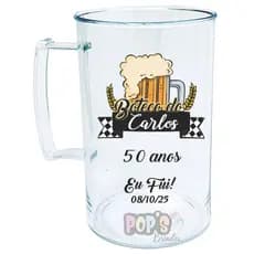 50un Caneca Acrílicas 300 ml Personalizadas