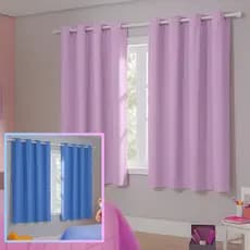 Cortina Blackout para Quarto Infantil – 2,20x1,30m Meninas e Meninos 100% Bloqueio da Luz