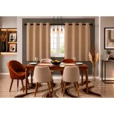 Cortina Blackout PVC Sala 2,20 x 1,30 Corta Luz 100%