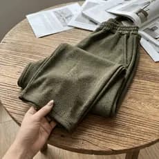 Calça Feminino Wid Leg Pantalona Cintura Alta c/Elástico Anarruga