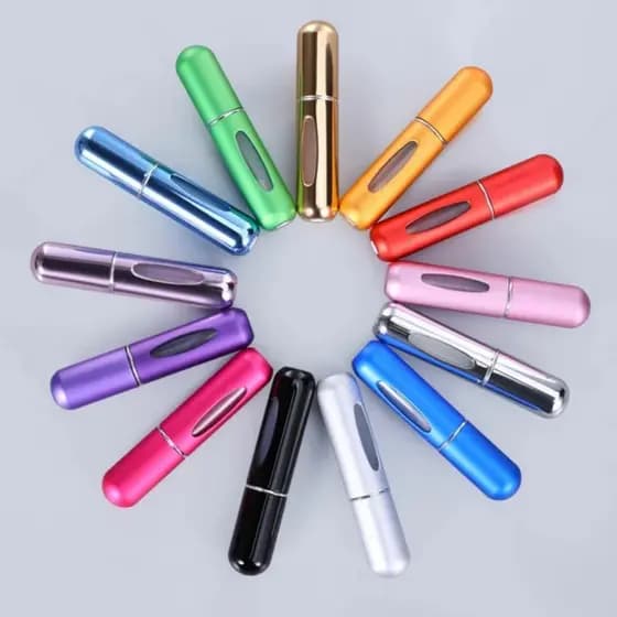 Frasco Perfume Recarregável 5ml Porta Perfume Para Viagens