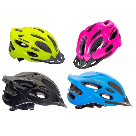 Capacete Diversas Cores P/ Ciclismo Gta Bicicleta C/ Led Traseiro e Ajuste Speed Lazer Mtb Proteção