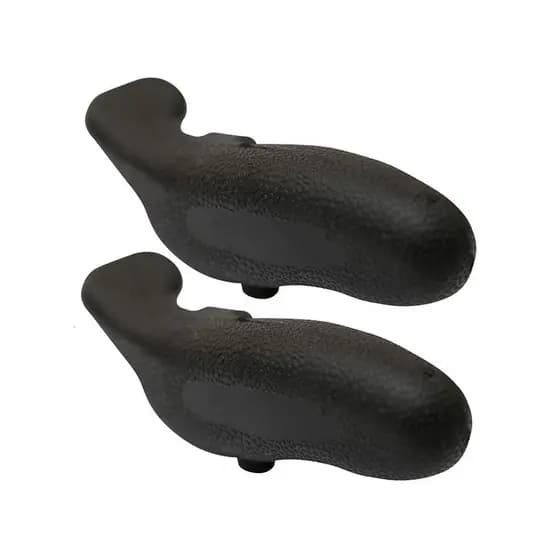 Bar End Ponta de Guidão Ergonômico Chifre Emborrachado Para Bike Mtb Bicicleta Trilha