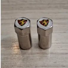 Tampa Bico Para Bico Válvula Em Aço BMW Para Pito de Bike, Moto e Carro 1 ou 2 Pares