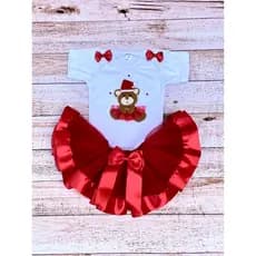 Body Bebê Personalizado Natal Roupa Temático Bebê Natalino