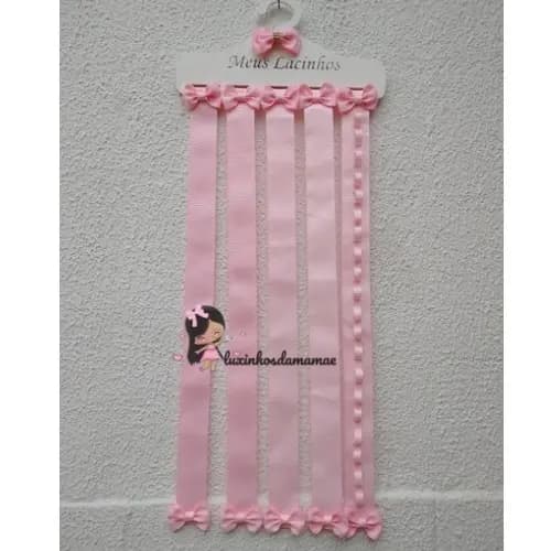 cabide porta laços e tiaras, Porta laços Organizador de faixas de cabelo