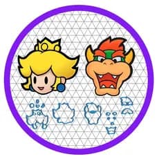 Kit Cortador Super Mario Personagens Pirulito Cupcake 5cm
