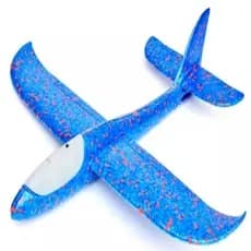 BRINQUEDO AVIAO PLANADOR DE ISOPOR