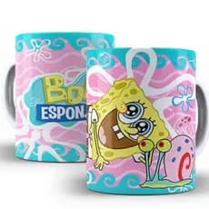 Caneca Xicara Bob Esponja