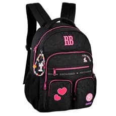 Mochila Rebecca Bonbon Escolar Juvenil Mostruário Avaria Promoção Coleção Retrô Vintage Feminina