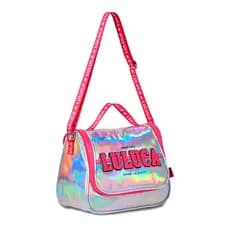 Lancheira Rebecca Bonbon Luluca Crinkle Glitter Metalizado Bolsa Juvenil Revestimento Térmico