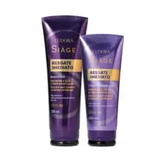 Kit Siàge Resgate Imediato: Shampoo 250ml + Condicionador 200ml
