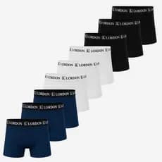 Kit 9 Cuecas Boxer Infantil  Juvenil Algodão Cotton Confortável